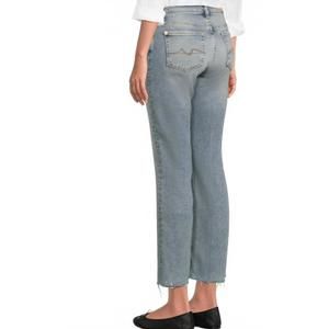 NEW 7 FOR ALL MANKIND daisy ankle boot jeans in amuse me